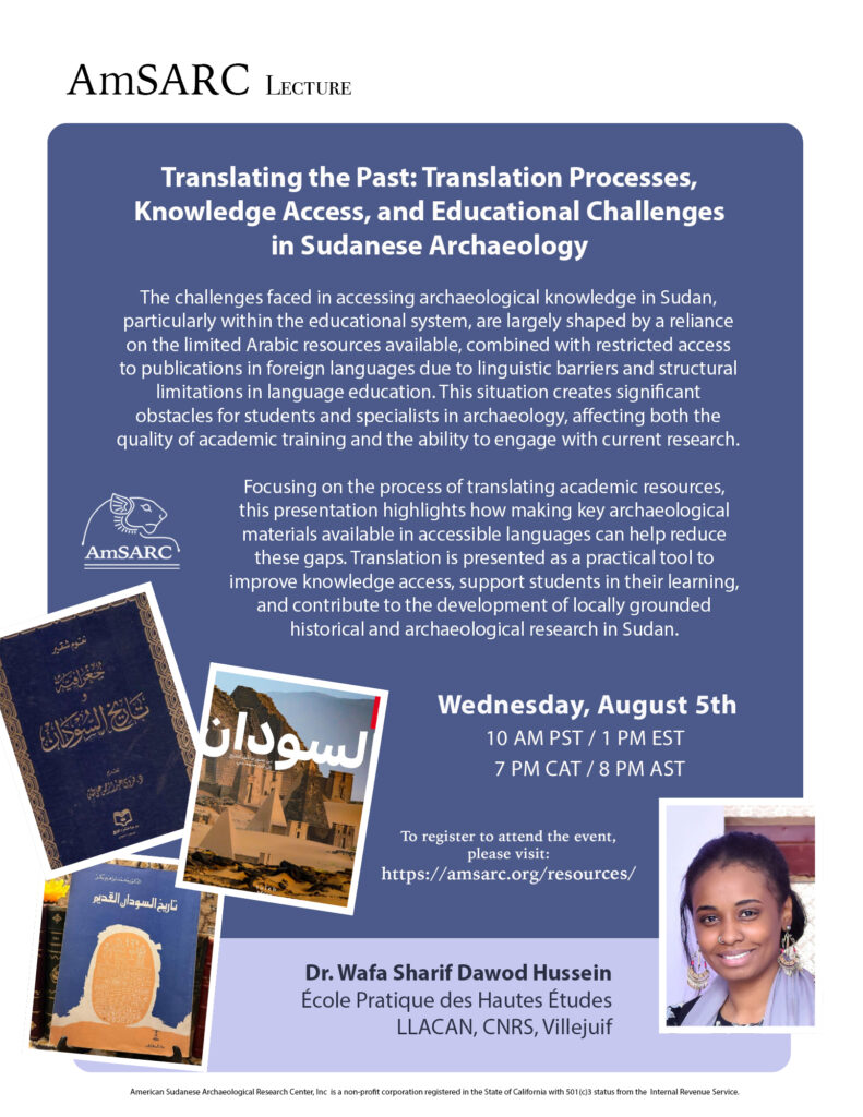 Translating the past flyer